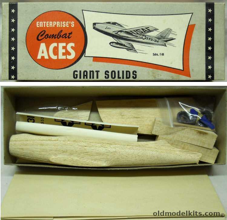 Enterprise 1/32 F-86 Sabre Combat Aces Giant Solid, A-4 plastic model kit